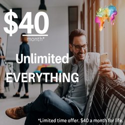 $40 unlimited everything!